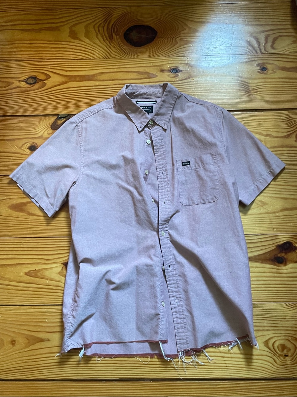 RVCA Short-Sleeve Button-Down Shirt